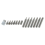 BlueSpot Tools 15 Piece TORX Bit Set