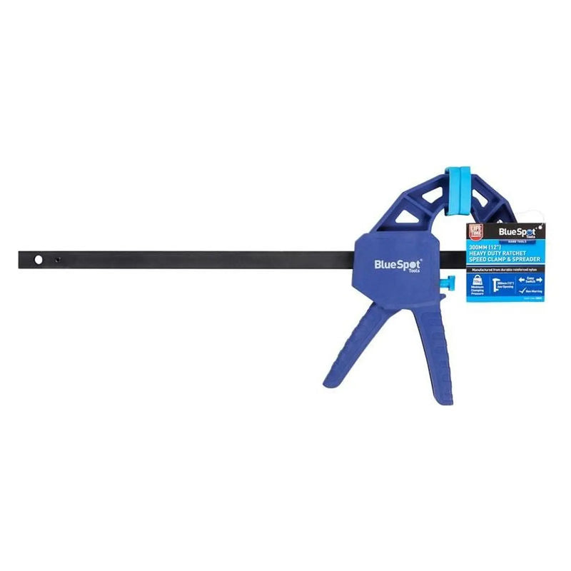 BlueSpot Tools Heavy Duty Ratchet Speed Clamp 300mm