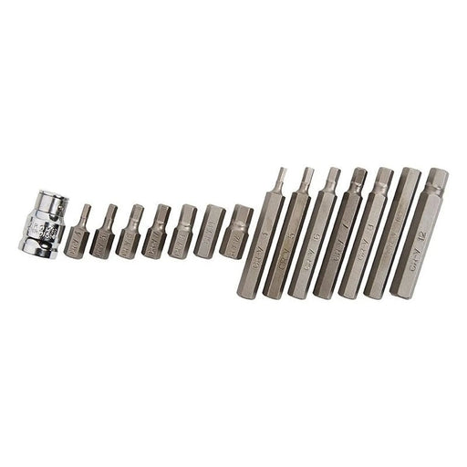 BlueSpot Tools 15 Piece Hex Bit Set