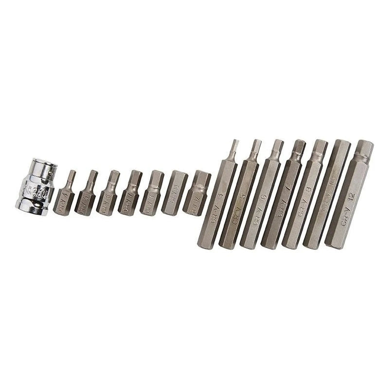 BlueSpot Tools 15 Piece Hex Bit Set