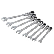 BlueSpot Tools Flexible Head Ratchet Set 8 Piece