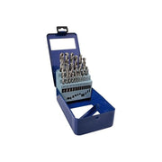 BlueSpot Tools HSS Drill Bit Set 25 Piece Heavy Duty