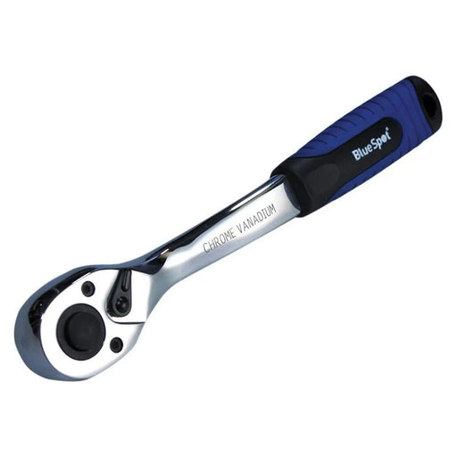 BlueSpot Tools Soft Grip Ratchet 72 Teeth