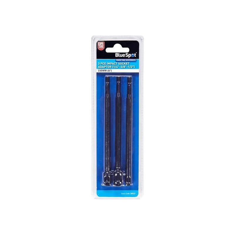 BlueSpot Tools Impact Socket Adaptor Set 3 Piece