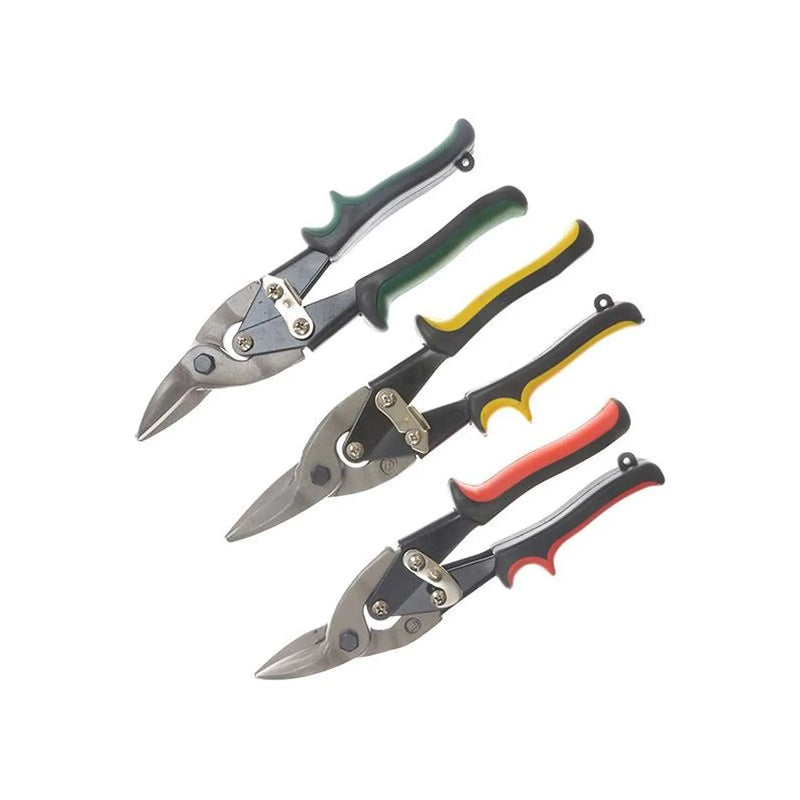 BlueSpot Tools Aviation Tinsnips Set - Heavy Duty