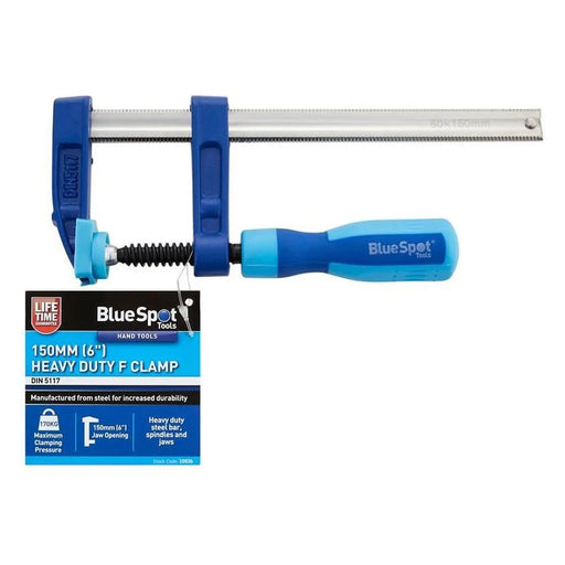 BlueSpot Tools Heavy Duty F-Clamp 50x150mm