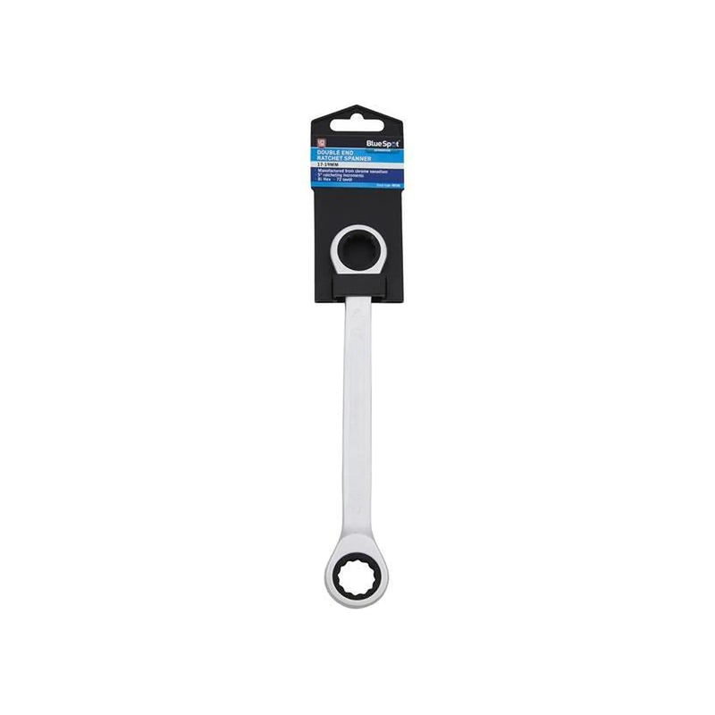Bluespot Tools Double End Ratchet Spanner (17-19mm)