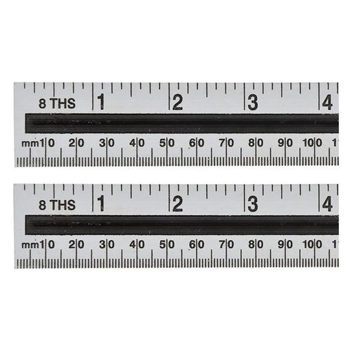 BlueSpot Tools Aluminium Ruler 150mm Heavy Duty