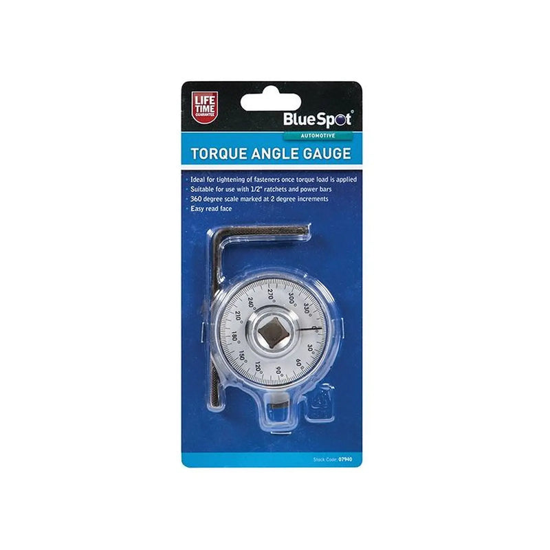 BlueSpot Tools Torque Angle Gauge Heavy Duty