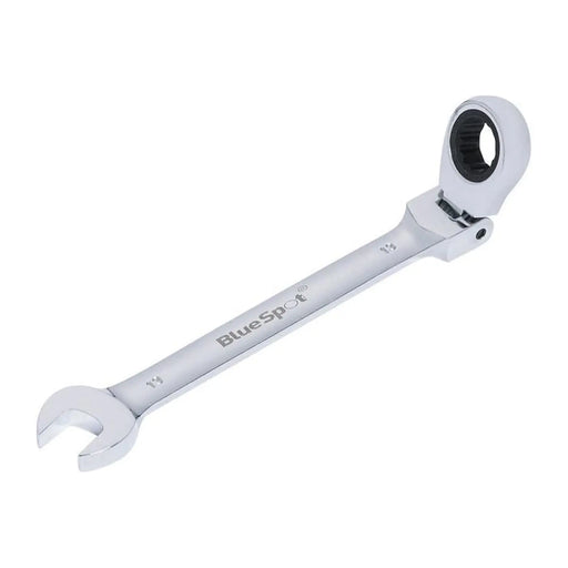 BlueSpot Tools 180° Flexible Head Ratchet Spanner