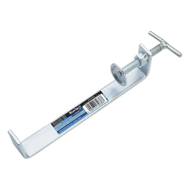BlueSpot Tools Bricklaying Profile Clamp 200mm
