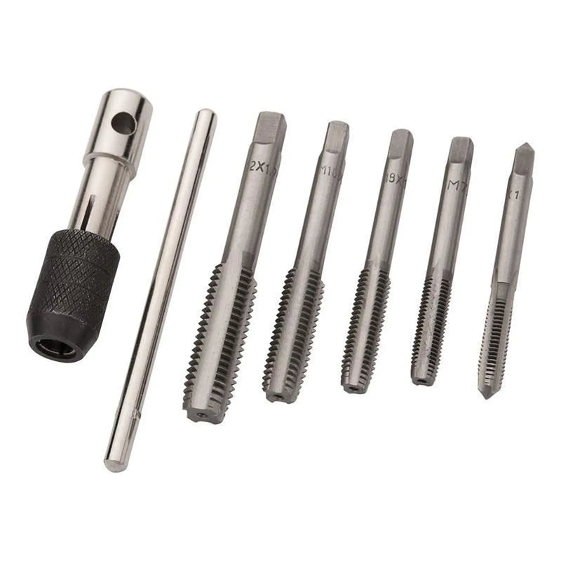 BlueSpot Tools Tap Set M6-M12 Heavy Duty 6 Piece