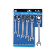 BlueSpot Tools Flexible Head Ratchet Set 6 Piece