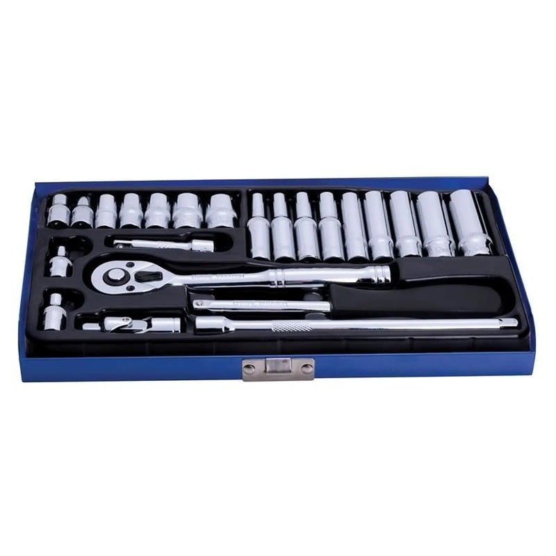 BlueSpot Tools 24 Piece Metric Socket Set