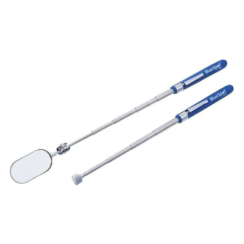 Bluespot Tools Inspection Mirror and Pickup Tool Set, 2 Piece