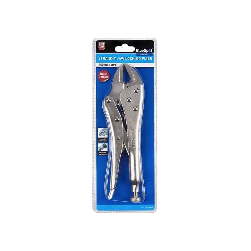 BlueSpot Tools Quick-Release Locking Pliers 250mm