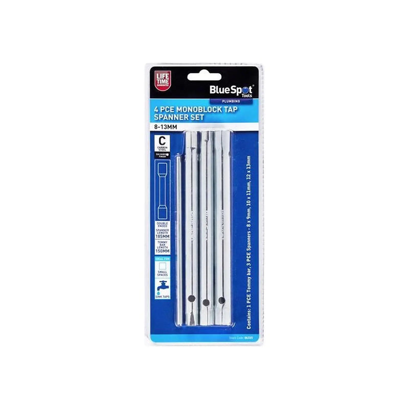 BlueSpot Tools Monoblock Tap Spanner Set