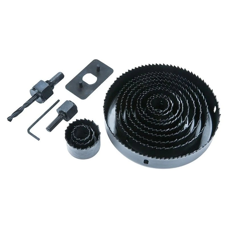 BlueSpot Tools 16 Piece Holesaw Set
