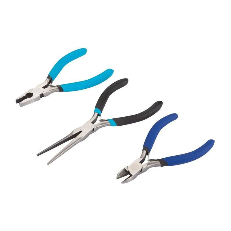 BlueSpot Tools Soft Grip Mini Plier Set