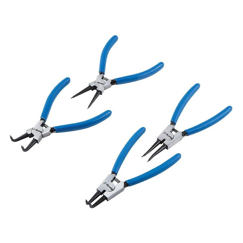 BlueSpot Tools Circlip Pliers Set - Heavy Duty 4 Piece