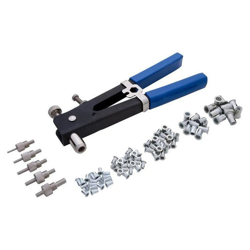 BlueSpot Tools Nut Riveter Kit 86 Piece Heavy Duty