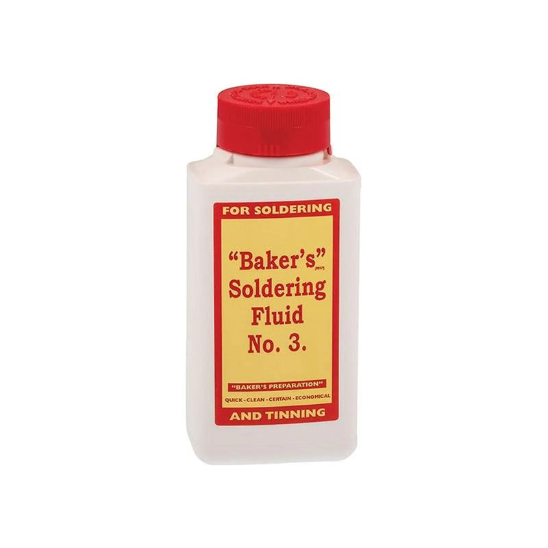 Baker's No.3 Soldering Fluid 250ml Heavy Duty