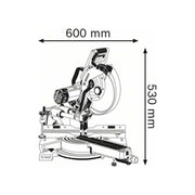 Bosch GCM 12 SDE Professional Sliding Mitre Saw