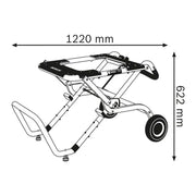 Bosch Professional Table Saw Stand Heavy Duty
