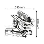 Bosch GTM12JL Professional Mitre Saw 1800W