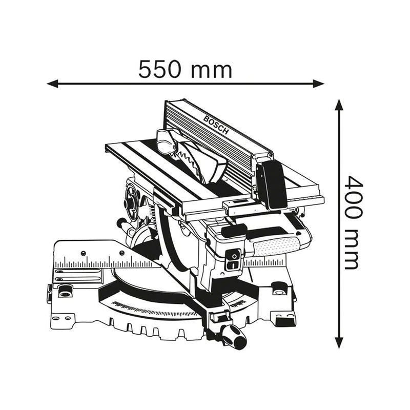 Bosch GTM12JL Professional Mitre Saw 1800W