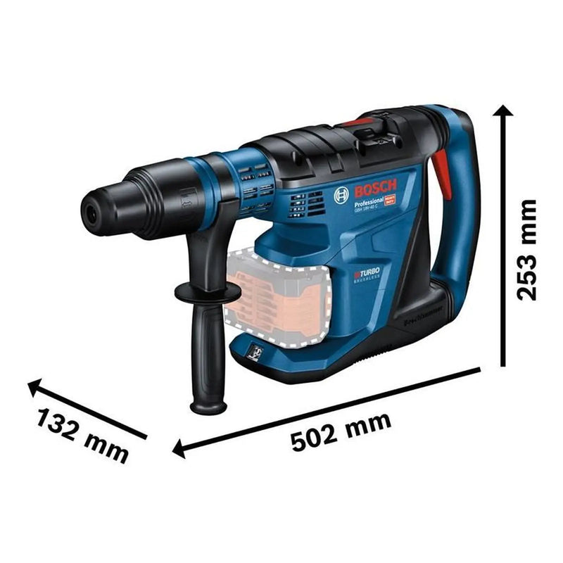Bosch GBH 18V-40 C Pro BITURBO Rotary Hammer