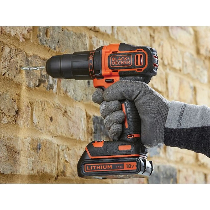 BLACK + DECKER BCD700S1K 18V Combi Drill