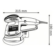 Bosch GEX 34-150 Professional Random Orbital Sander