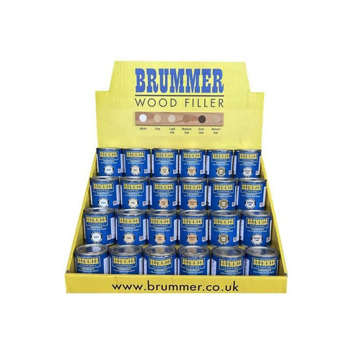 Brummer® Brummer Wood Filler Counter Display Unit