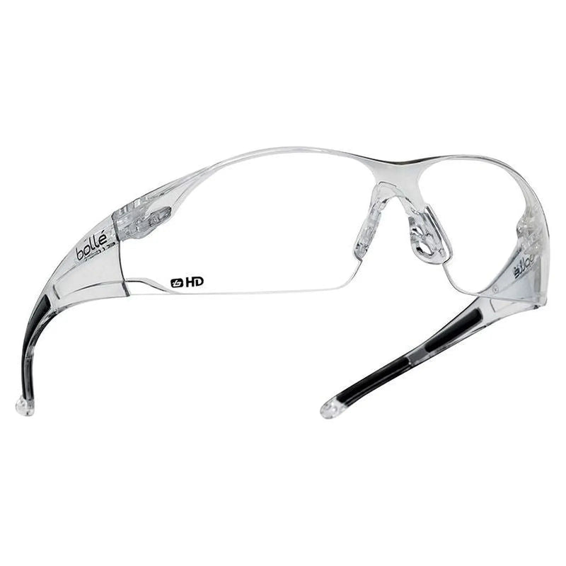 Bolle Safety RUSH Safety Glasses Clear Lens UV Protection
