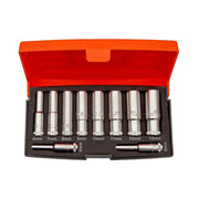 Bahco S0810L 1/4in Drive Deep Socket Set
