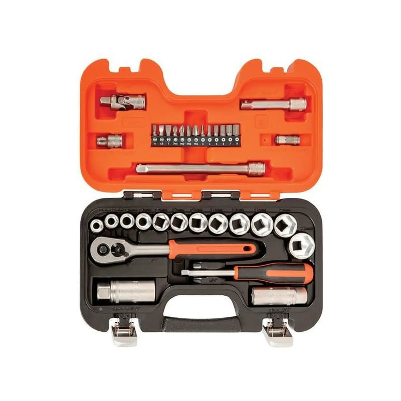 BAHCO S330 3/8in Drive Socket Set 34 Piece