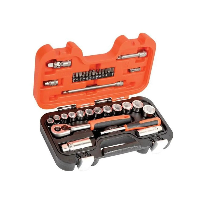 BAHCO S330 3/8in Drive Socket Set 34 Piece