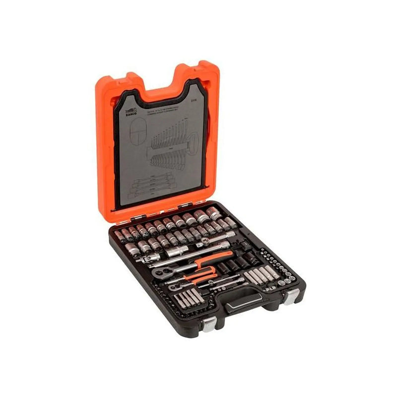 BAHCO S106 106 Piece Socket and Spanner Set