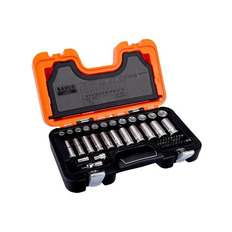 Bahco S330L 3/8in Deep Drive Socket Set
