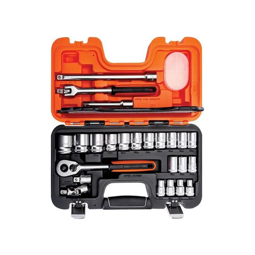 Bahco S240 1/2in Drive Socket Set 24 Piece