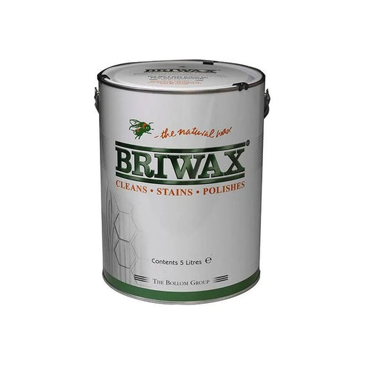 Briwax Wax Polish Original Dark Oak 5L Heavy Duty