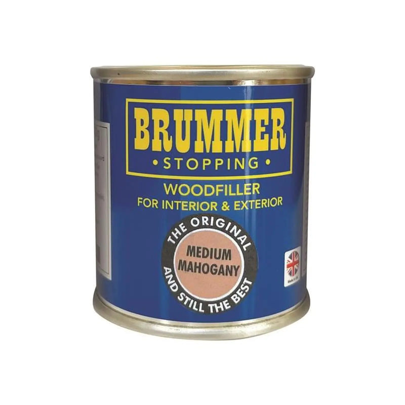 Brummer® Wood Filler Medium Mahogany Heavy Duty