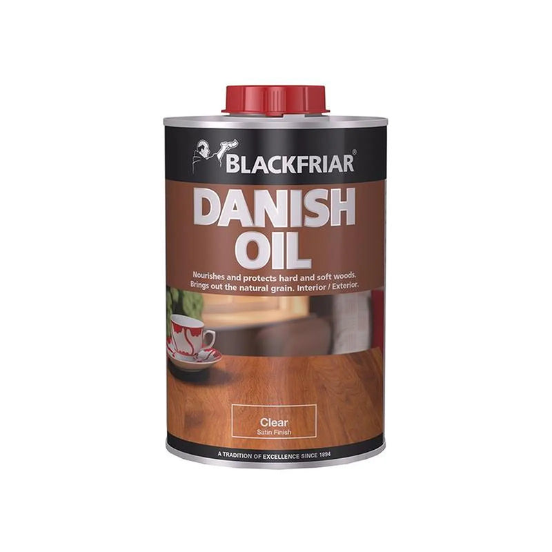 Blackfriar Clear Danish Oil 250ml Professional Quality