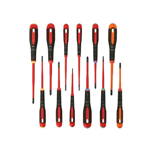 Bahco BE-9878SL ERGO Slim VDE Insulated Screwdriver Set