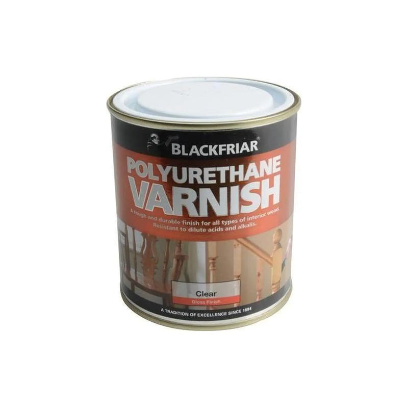 Blackfriar Clear Gloss Polyurethane Varnish 500ml