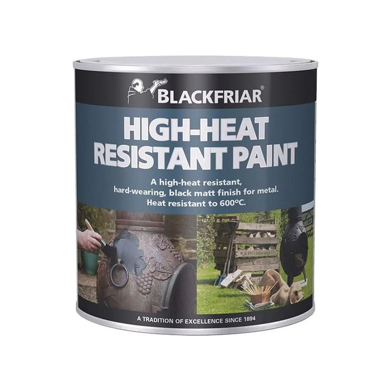 Blackfriar High-Heat Resistant Paint 500ml Black