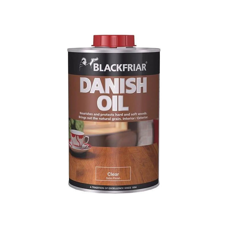 Blackfriar Danish Oil Clear 1 Litre Premium Quality