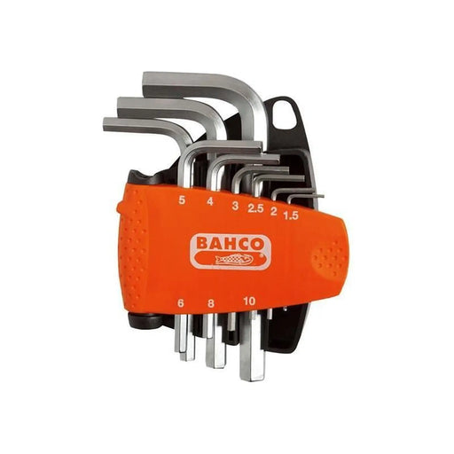 Bahco BE-9878 Metric Hex L-Key Set 9 Piece