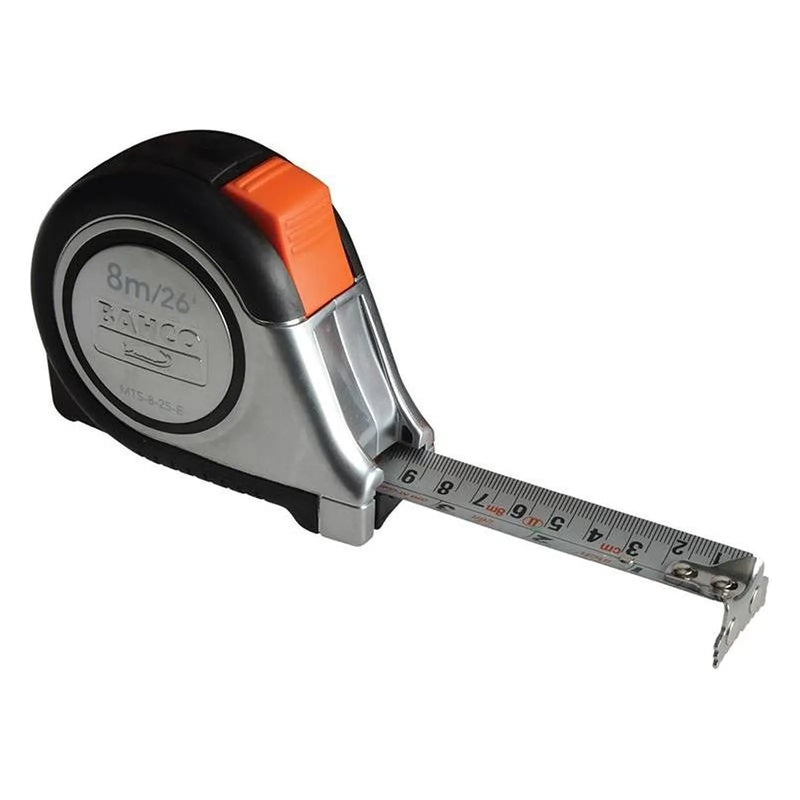 Bahco MTS825E Magnetic Tip Pocket Tape 8m